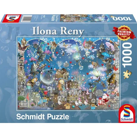 Schmidt Spiele Puzzle - Ilona Reny: Blauer Nachthimmel, 1000 Teile