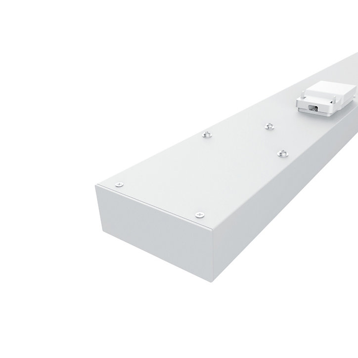 Réglette lumineuse Shipton LED intégrée blanc neutre IP20 1800lm 18W L.60xl.10xH.1cm blanc GoodHome