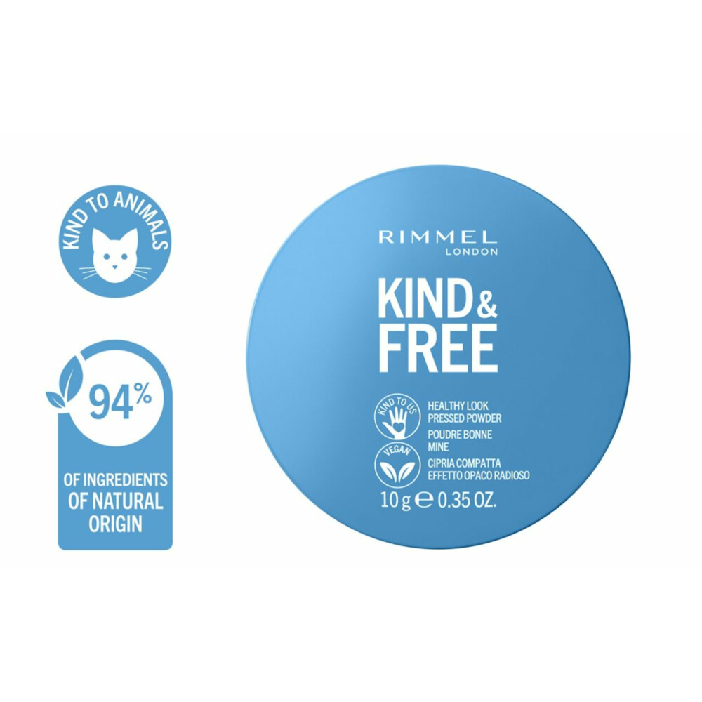 Rimmel KIND & FREEVegan Pressed Powder 050 Deep