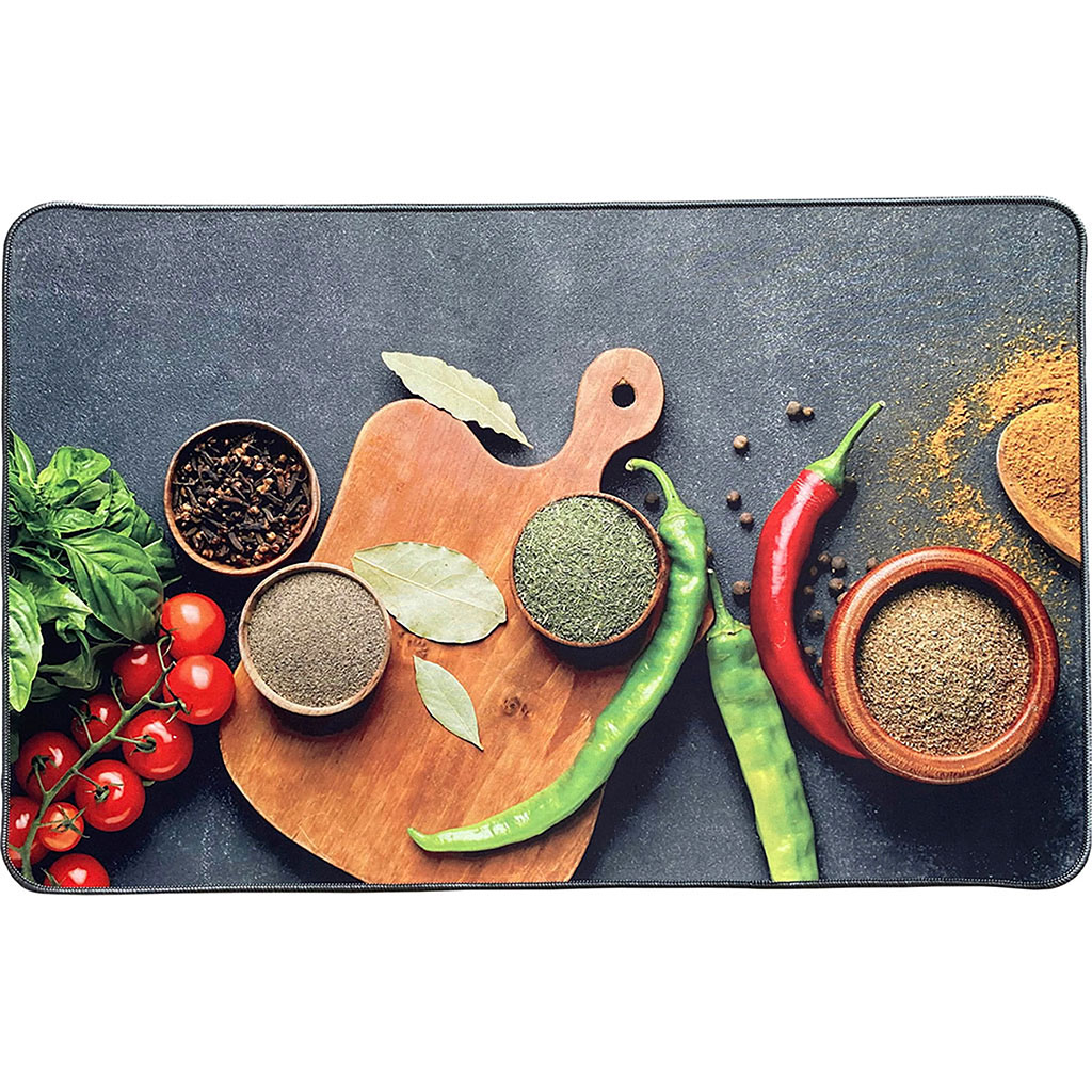 Tapis de cuisine aromates 50x120cm