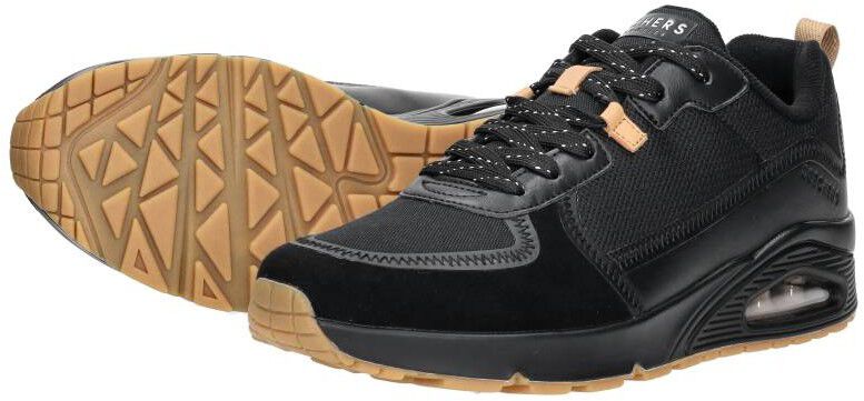 Skechers Uno - Layover zwart