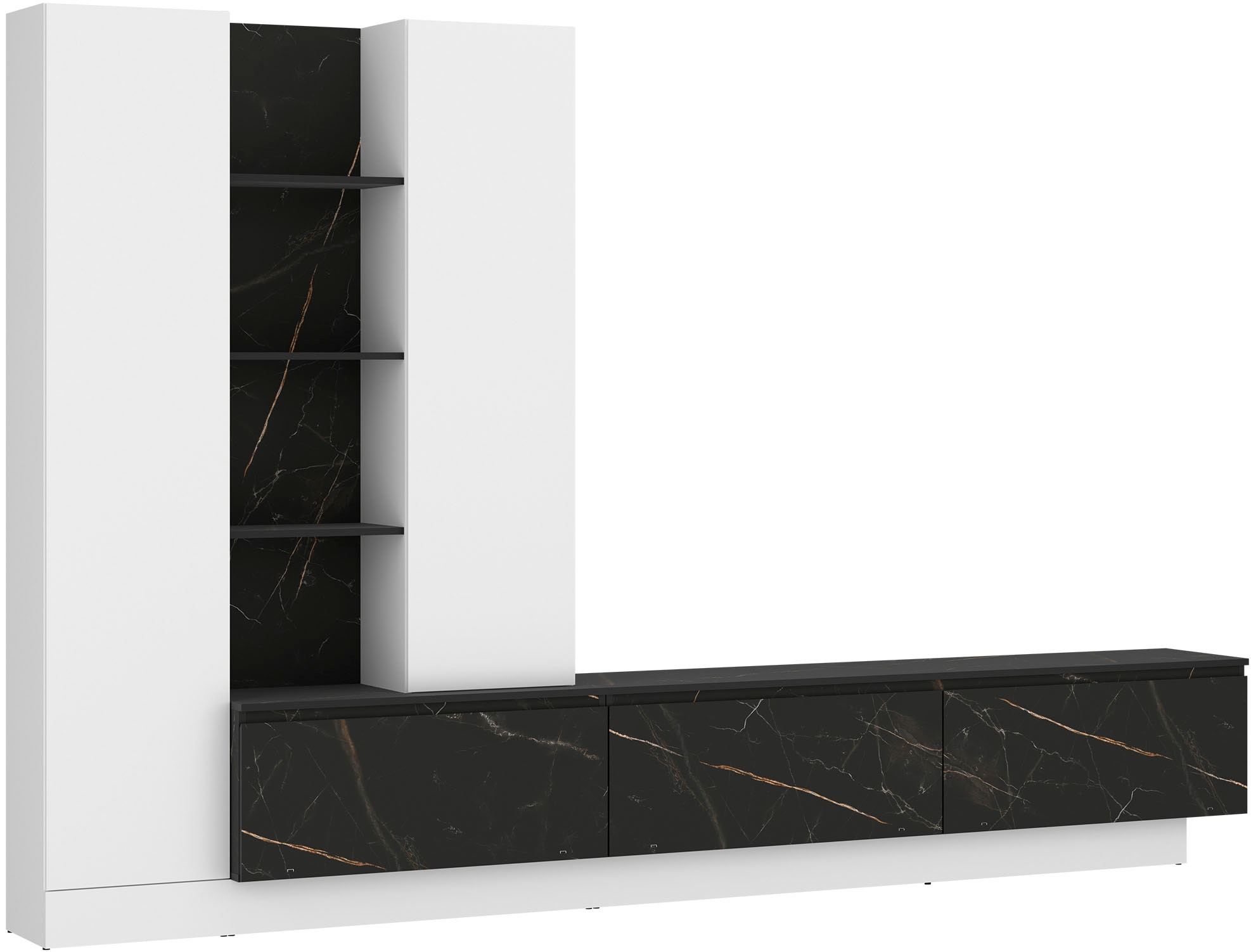 INOSIGN Wohnwand »Modesto« Breite ca. 295cm,