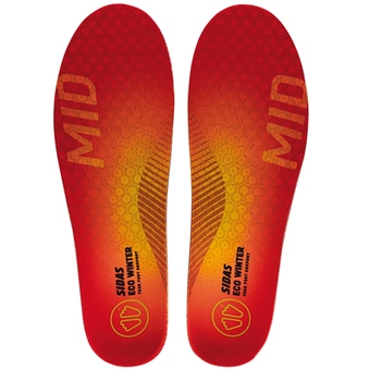 Sidas 3feet Eco Winter Mid Einlegesohlen Orange