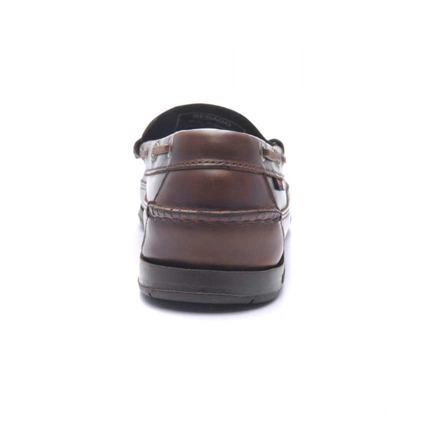 SLOOP Brown Gum-MOCASSIN POUR HOMME EN CUIR