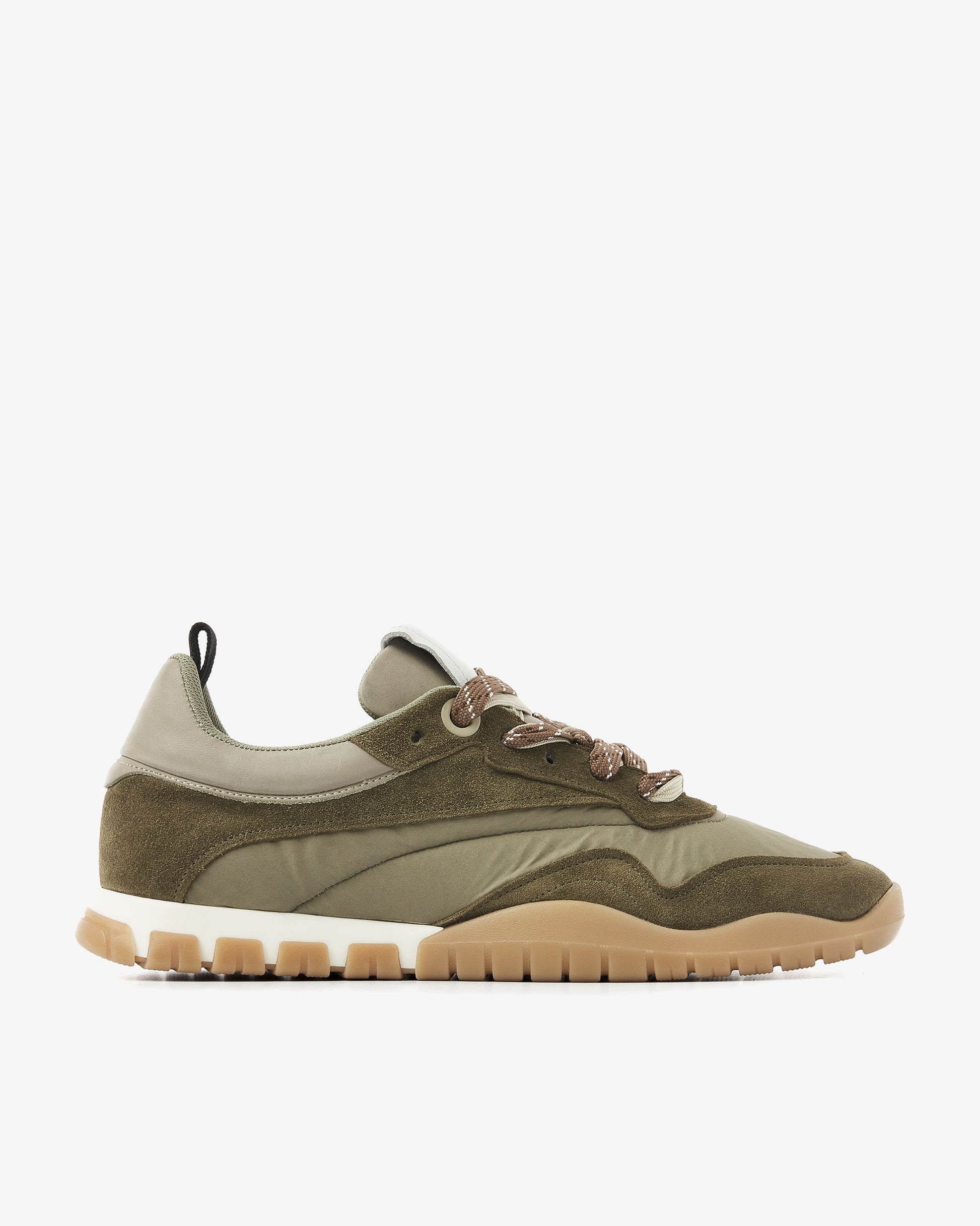 VIA VAI groene heren sneakers Frenkie Aaron