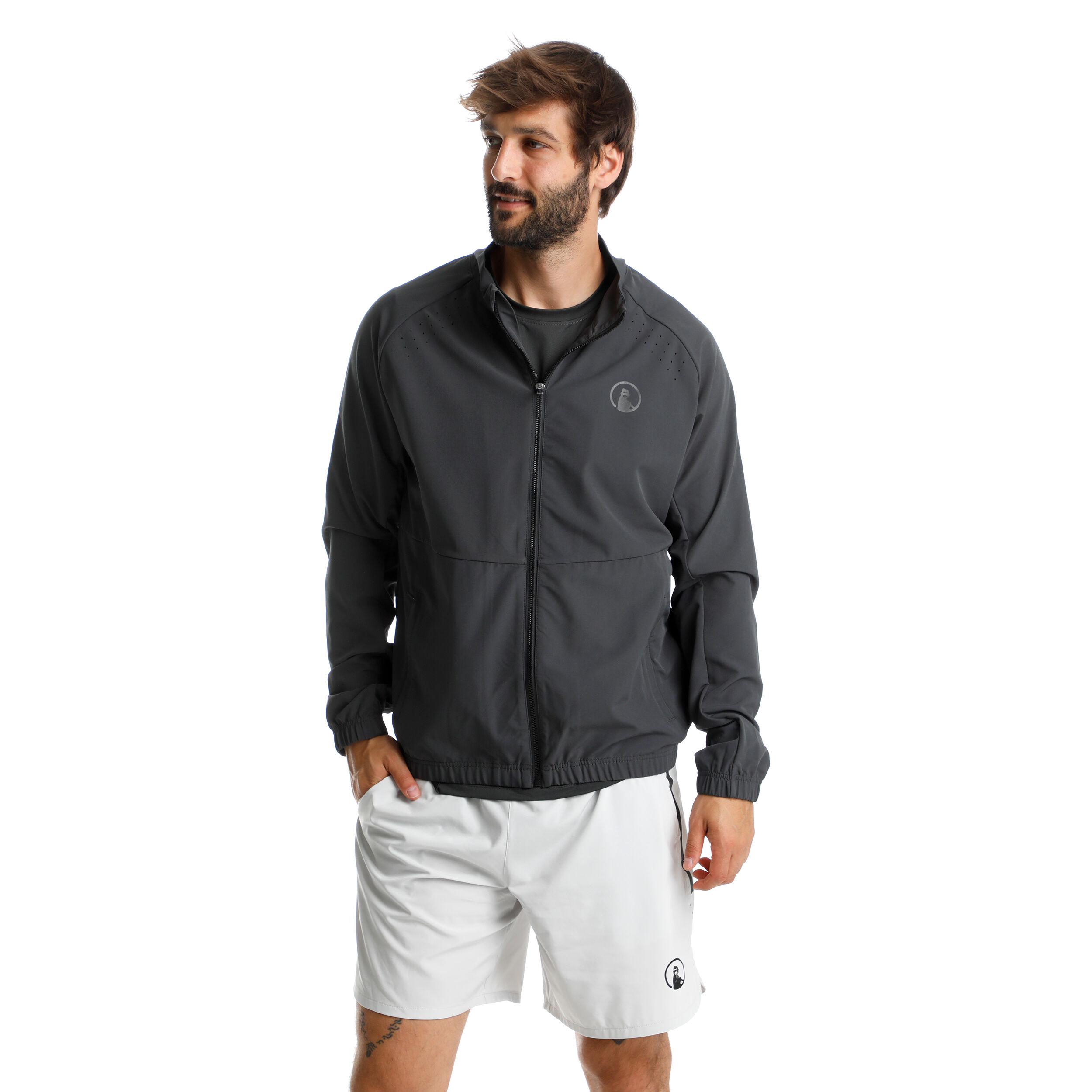 Quiet Please Sparkle Return Veste De Survêtement Hommes - Anthracite