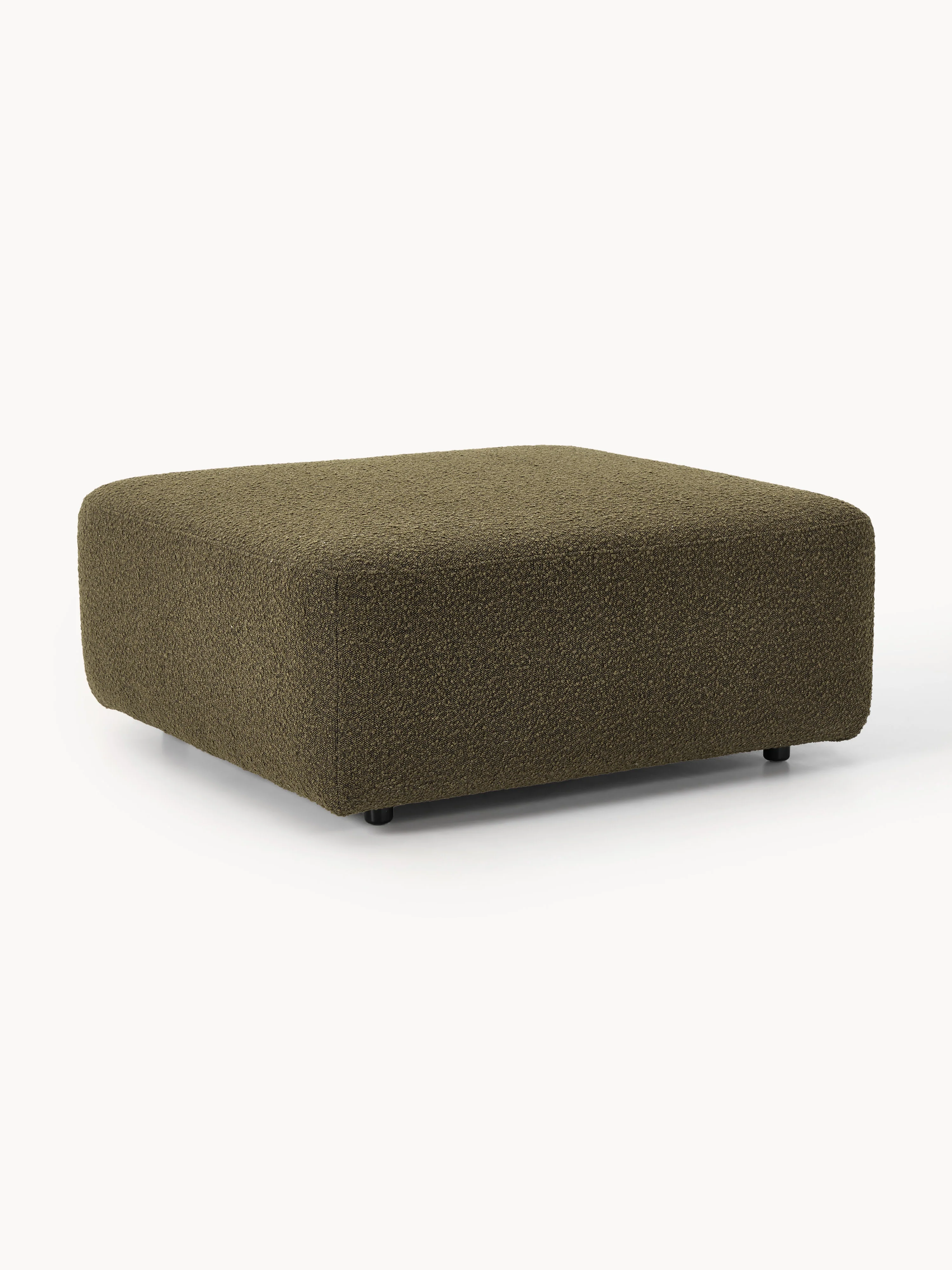 Bouclé poef Anton