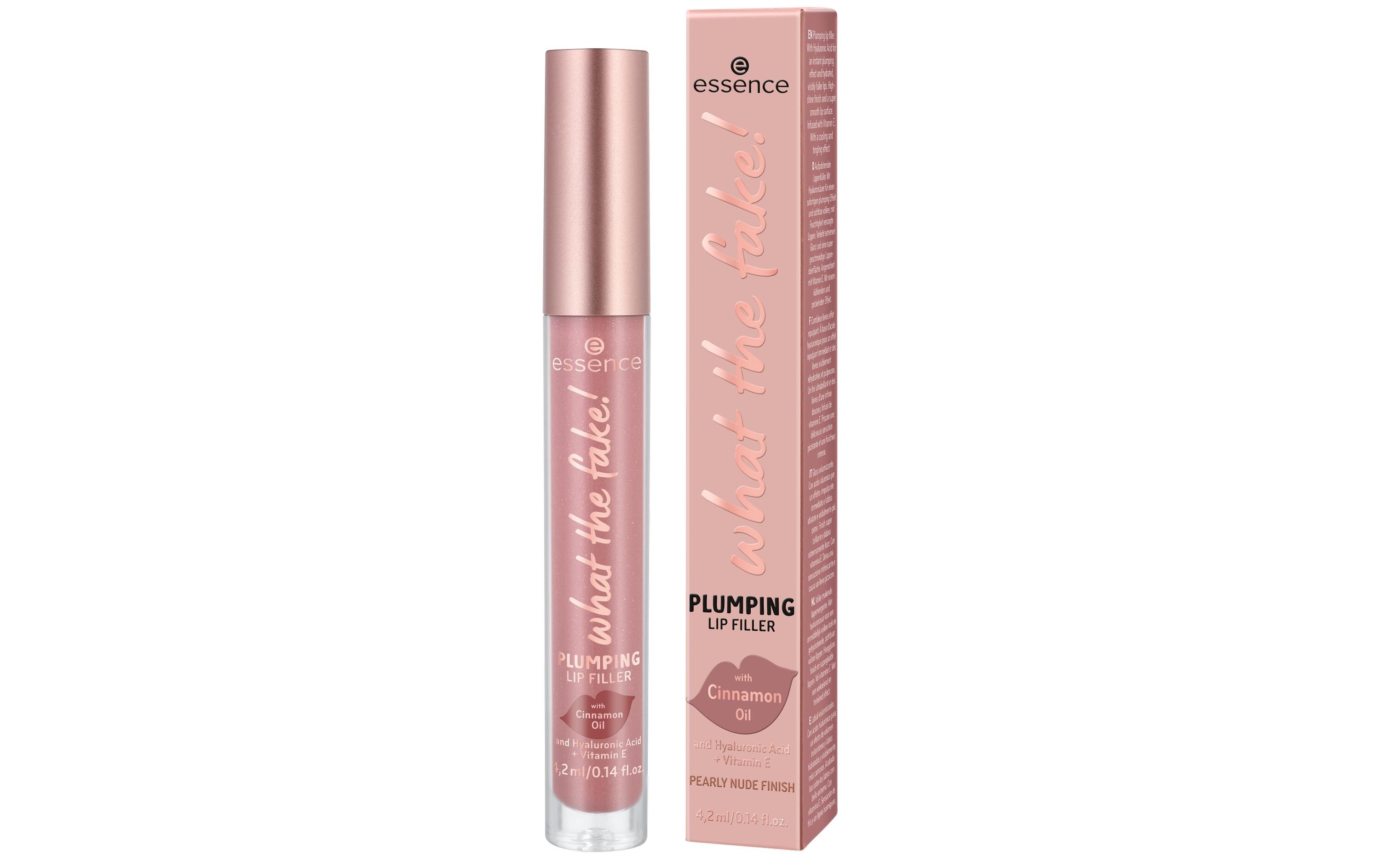 Plumping lip Filler 02 RoseLipgloss mit auffüllendem, aufpolsterndem Effekt für ein voluminöses Finish