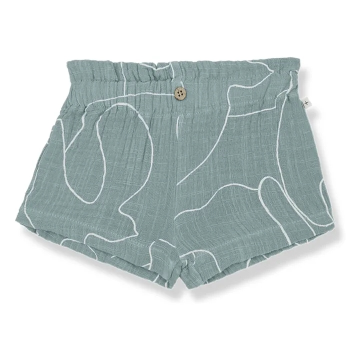 1+ in the family Short Graziella Fleuri | Bleu Vert