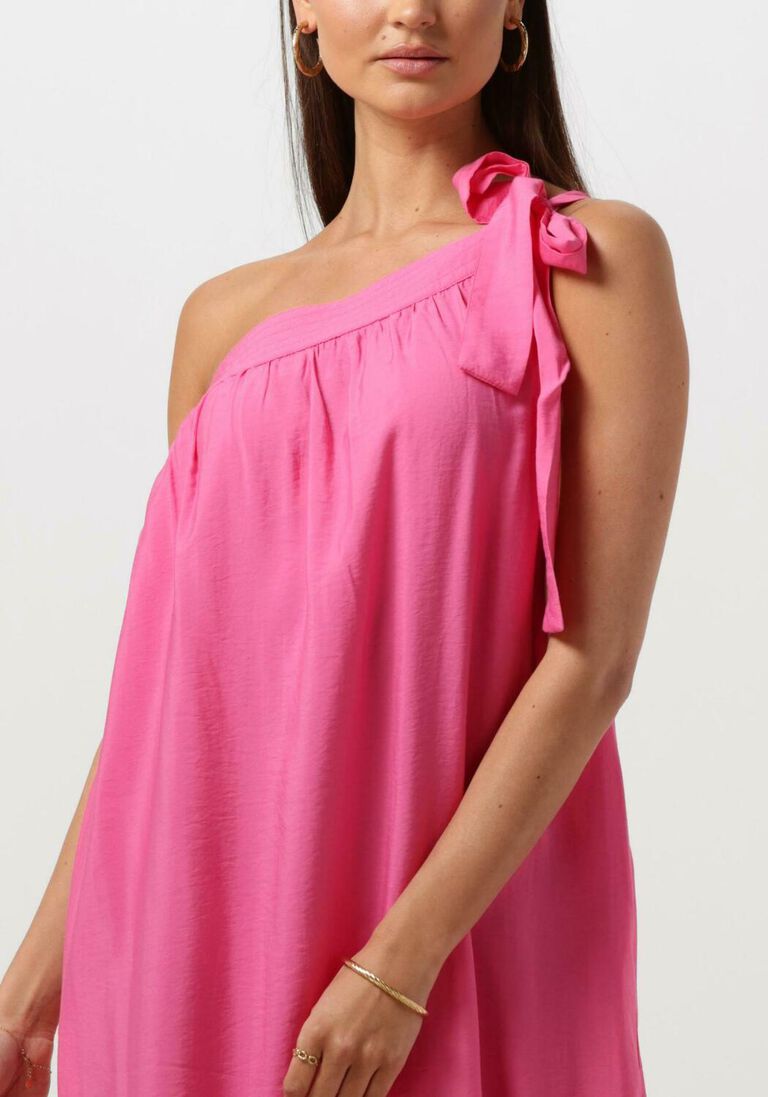 CO\\'COUTURE fuchsia co'couture maxi jurk callum asym dress