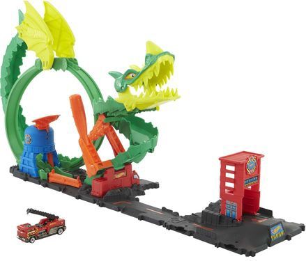 Hot Wheels City Vuurspuwende Draak