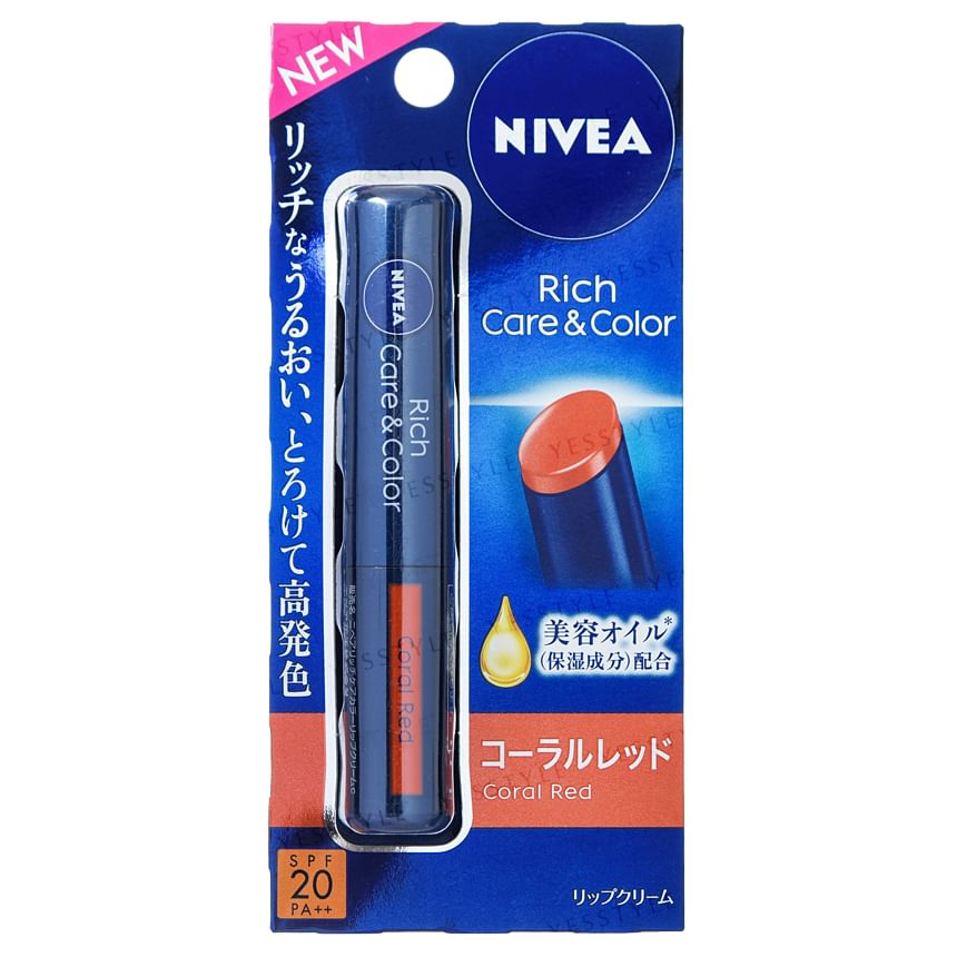 Nivea Japan - Rich Care & Color Lippenbalsem SPF 20 PA++