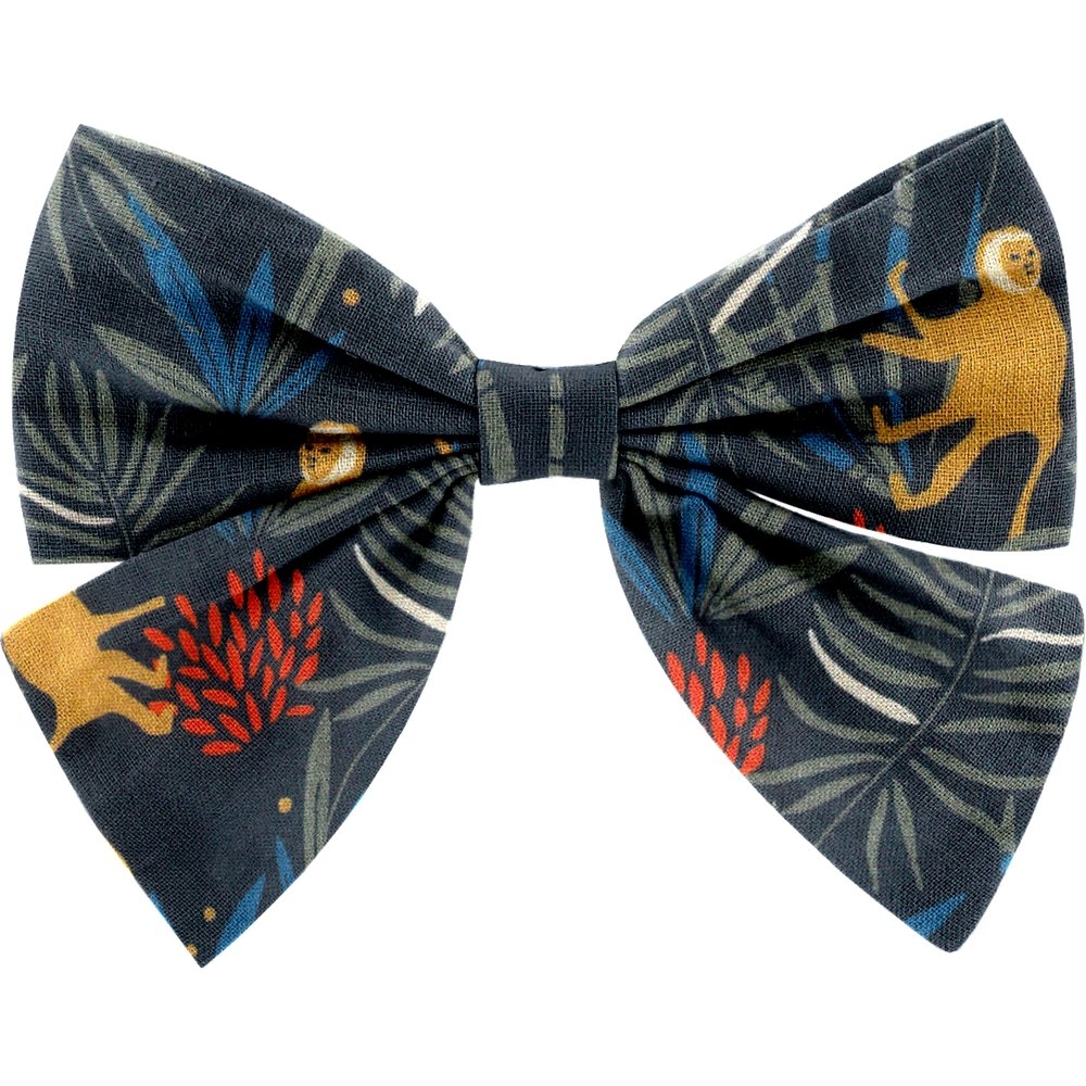 Barrette Noeud Papillon Jungle Party