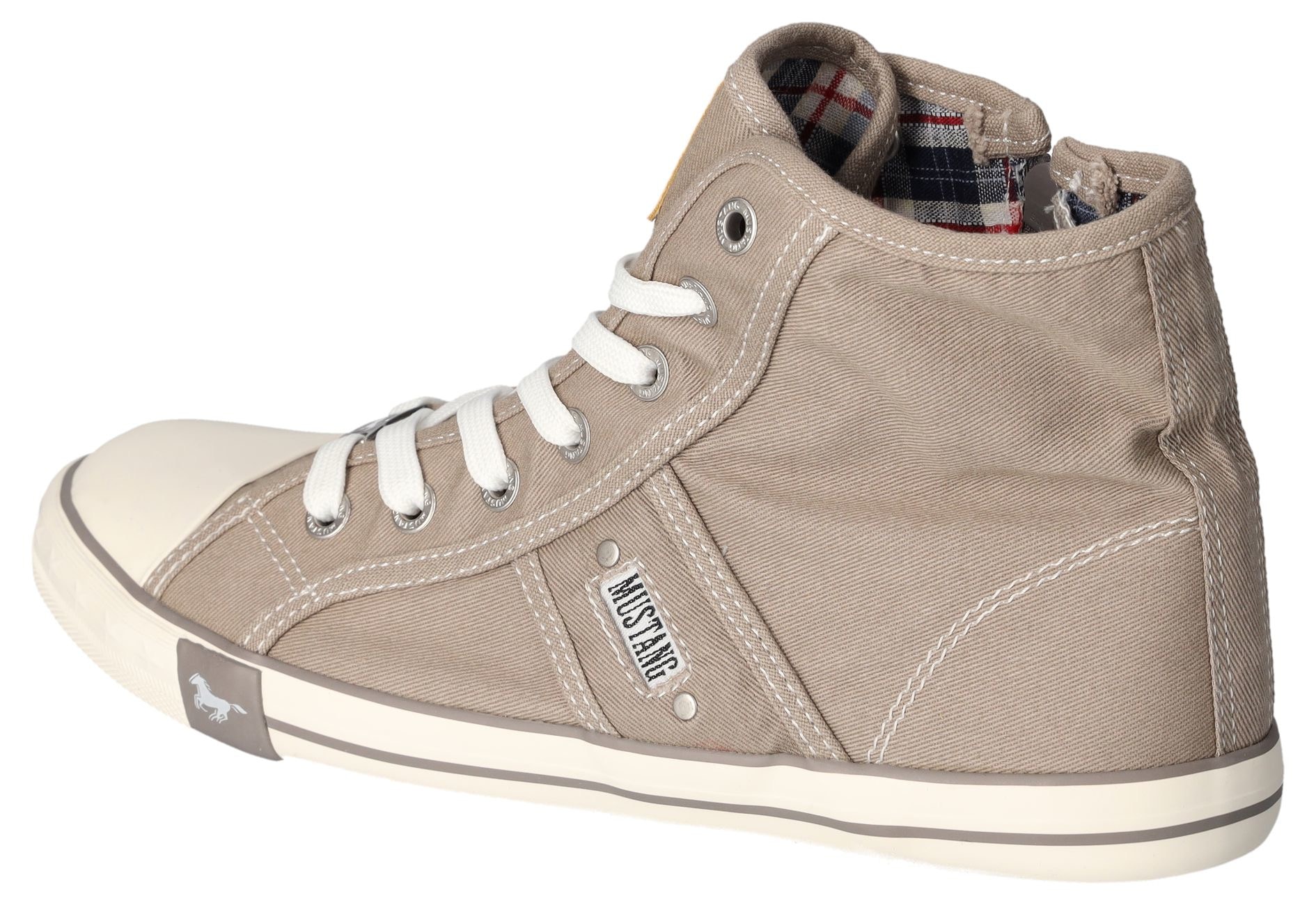 Mustang Shoes Sneaker  , High Top-Sneaker, Schnürschuh mit Label in der Laufsohle