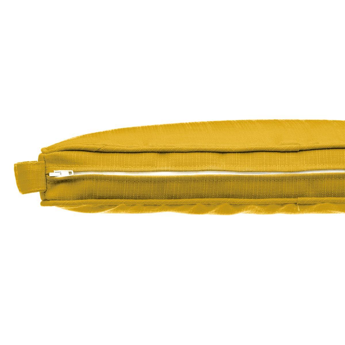 GALETTE CHAISE SCRATCH KORAI 40X40CM MOUTARDE