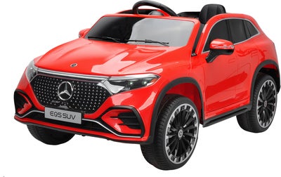 Mercedes-Benz EQS SUV Elbil, Rød