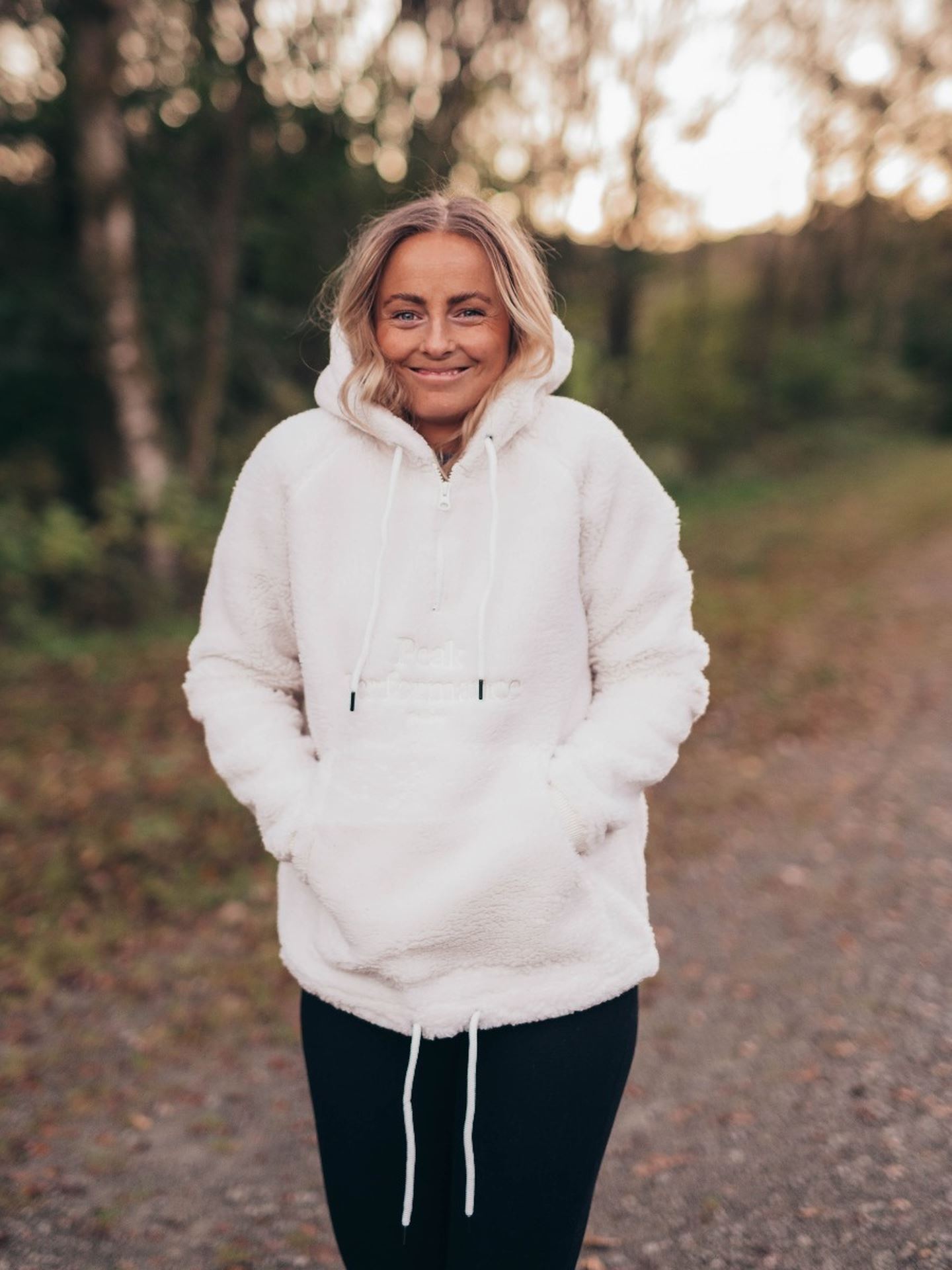 Original Pile Half Zip Hood