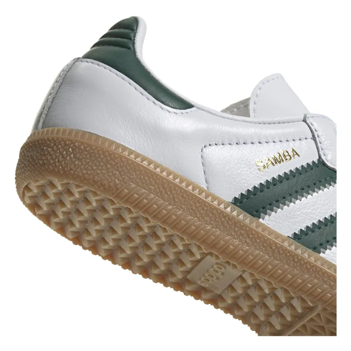 Adidas Baskets Samba Lacets Semelle Gomme | Vert
