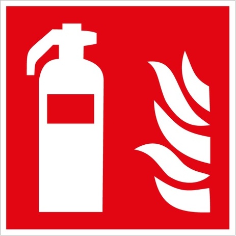 Panneau de signalétique Extincteur incendie - F001 - ISO 7010
