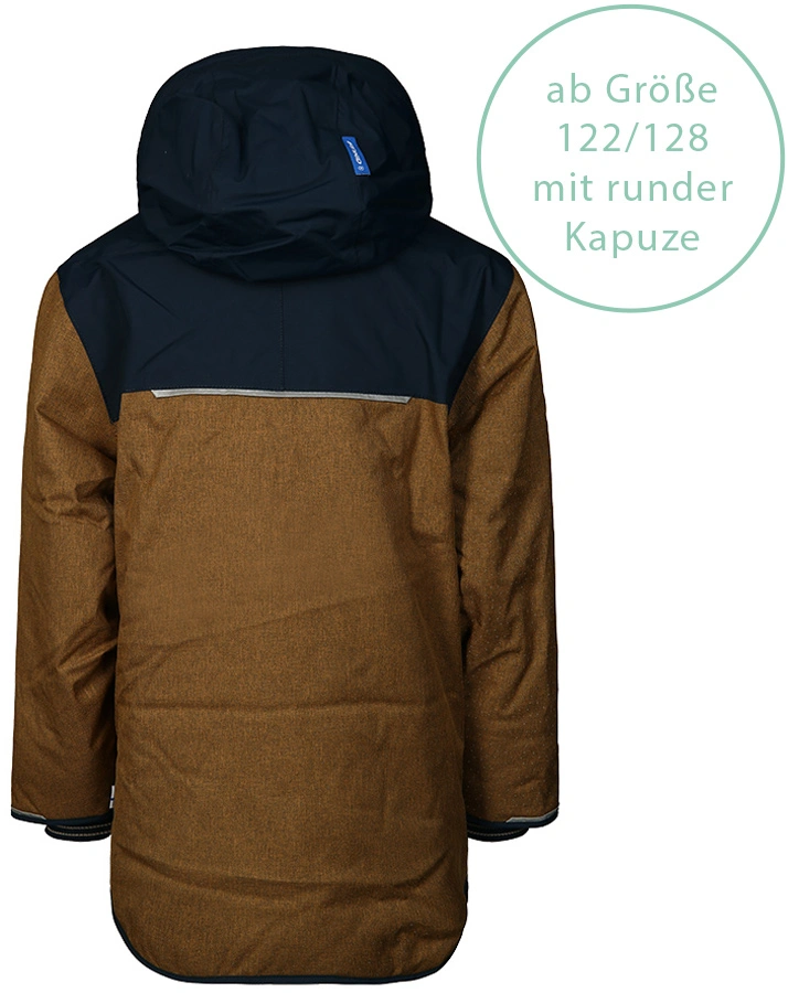Winterjacke TUNTURI ICE in cinnamon/navy