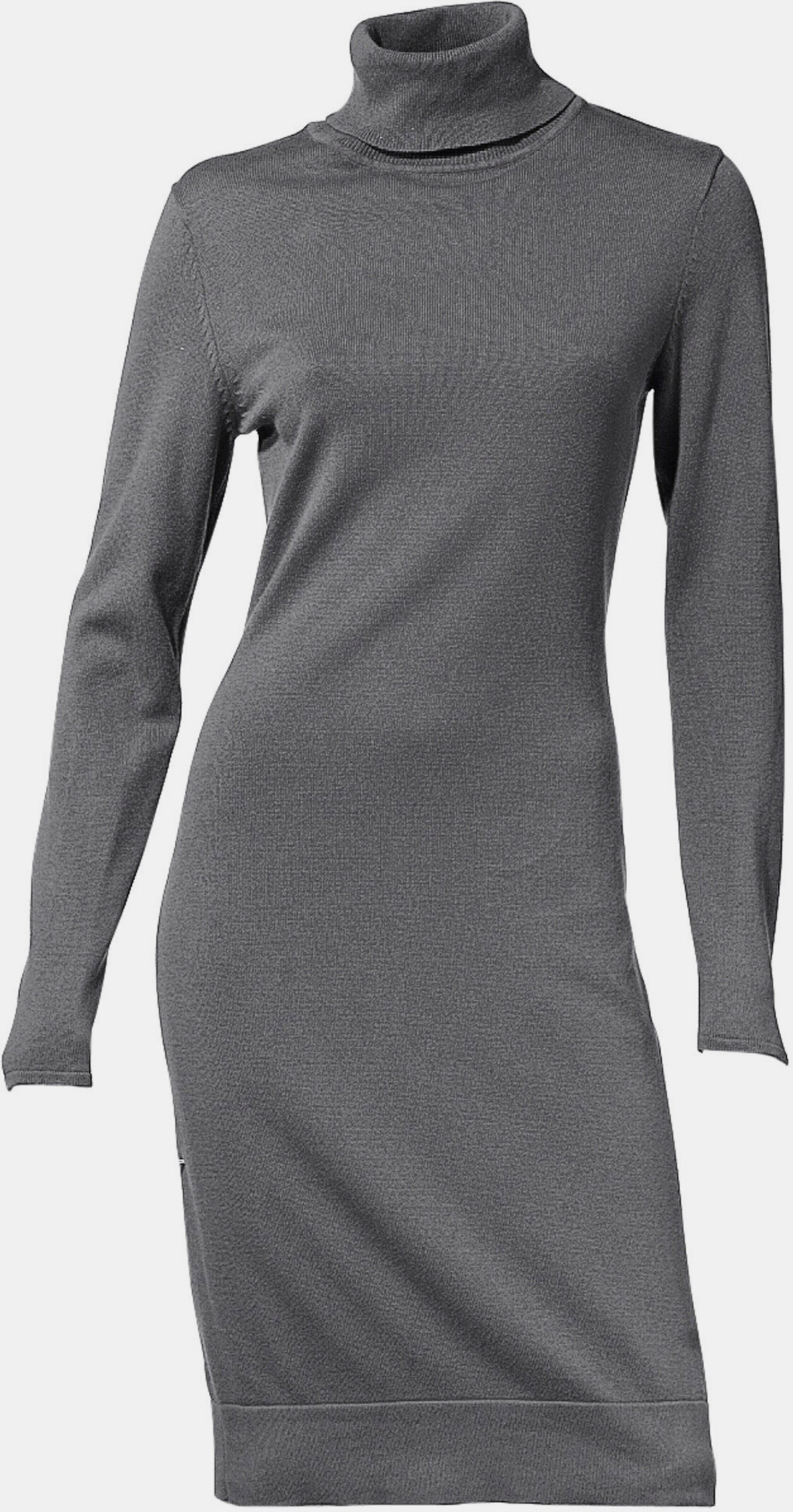 Rollkragen-Kleid