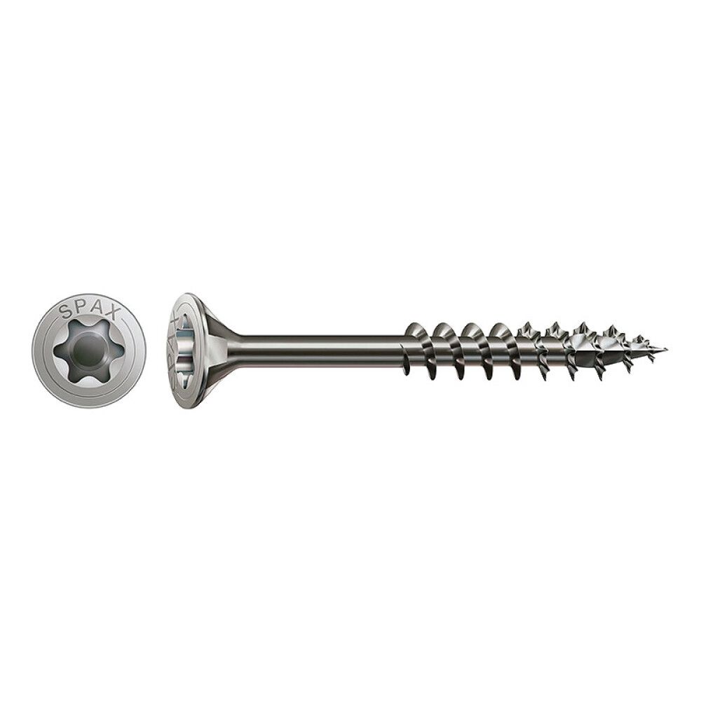 UNIVERSALSKRUE SPAX RUSTFRI A2 4X50MM 125 STK