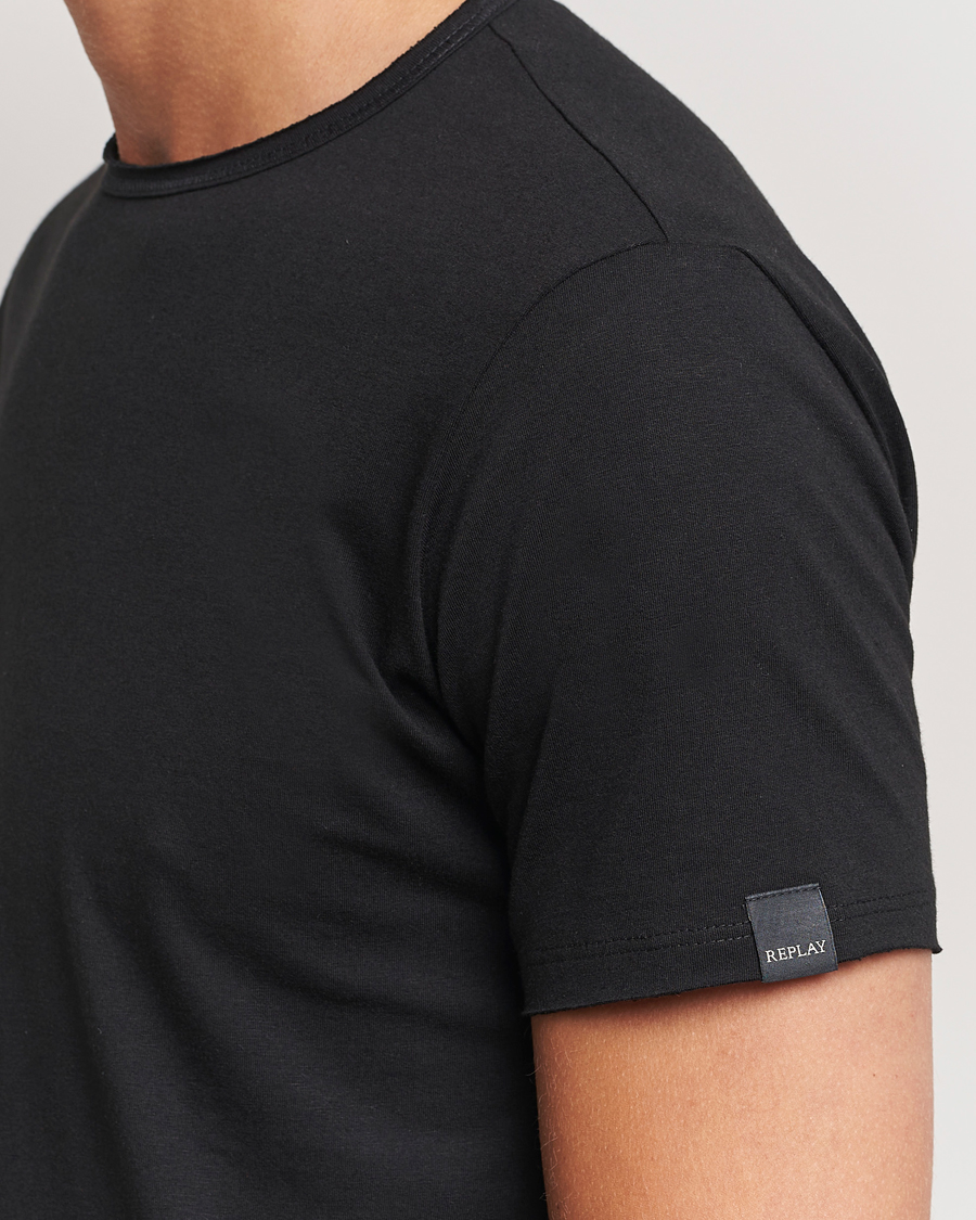 Replay Crew Neck T-Shirt Black