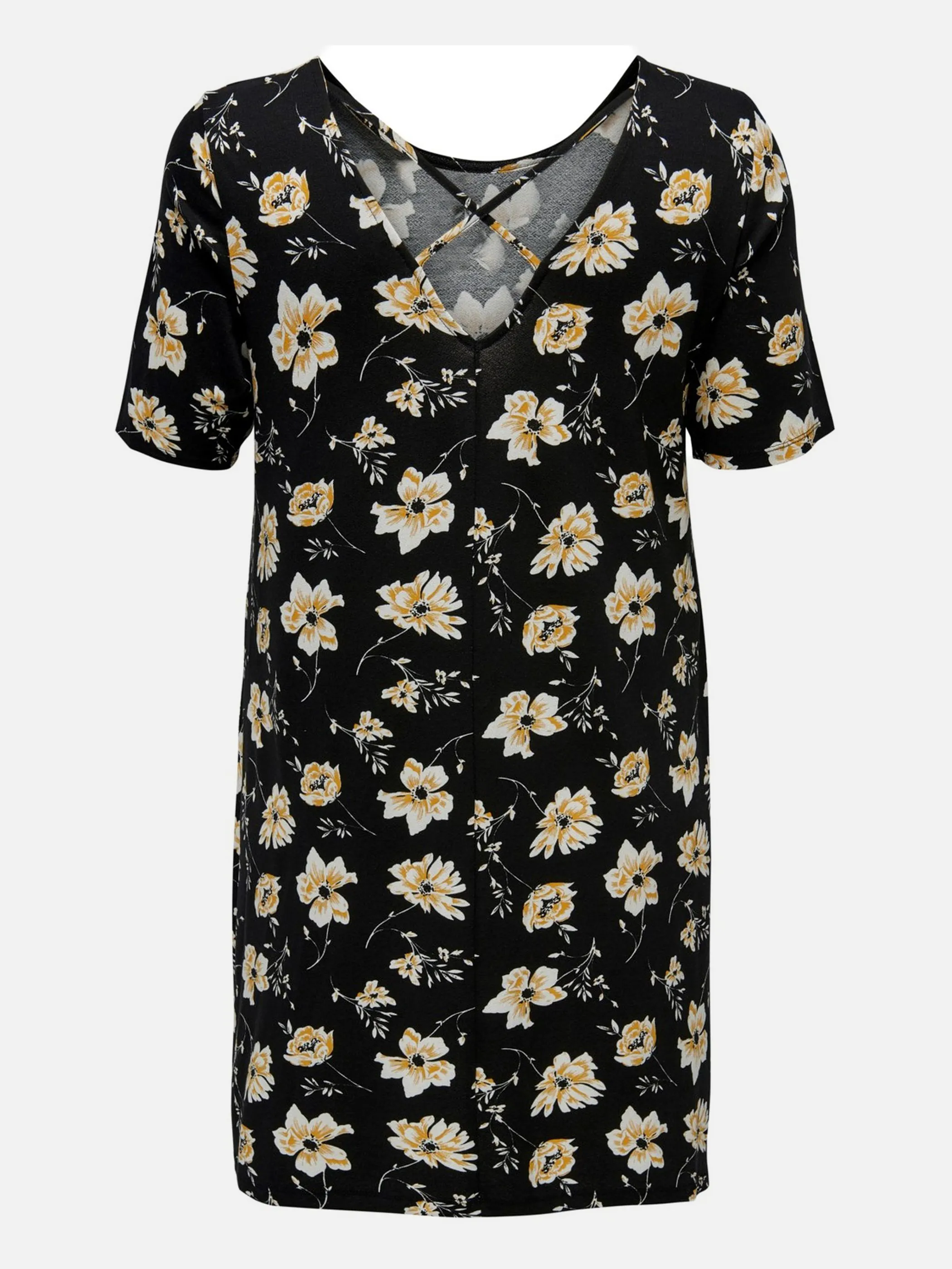 Only Carmakoma CARBANDANA S/S DRESS Blumenkleid