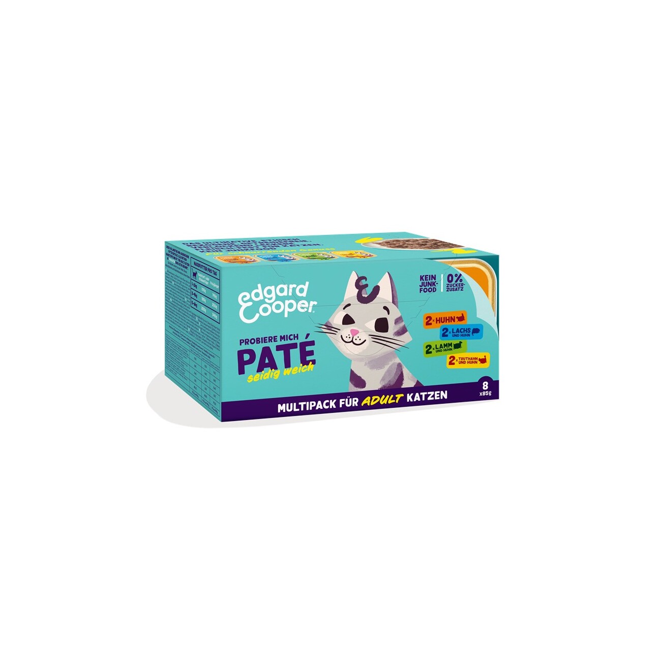 Edgard & Cooper Adult Paté Multipack 8x85g