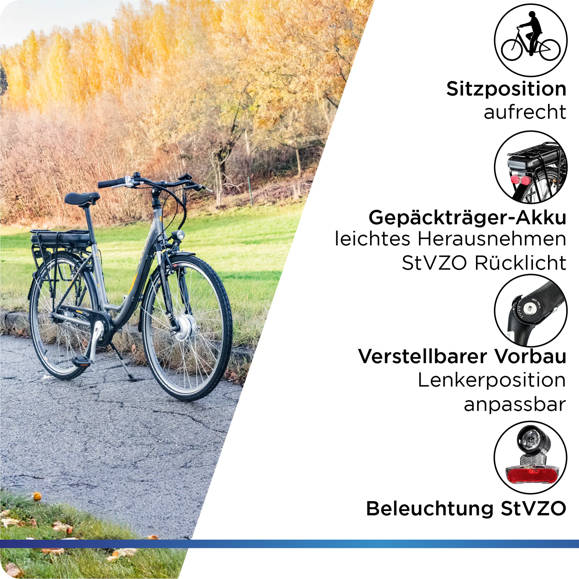 Zündapp Z502 E Bike Damenfahrrad 28 Zoll Elektrofahrrad ab 155 cm 7 Gänge