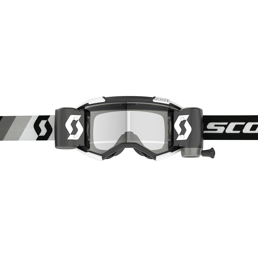 Scott - Masque Fury WFS - Roll-Off Blanc / Noir