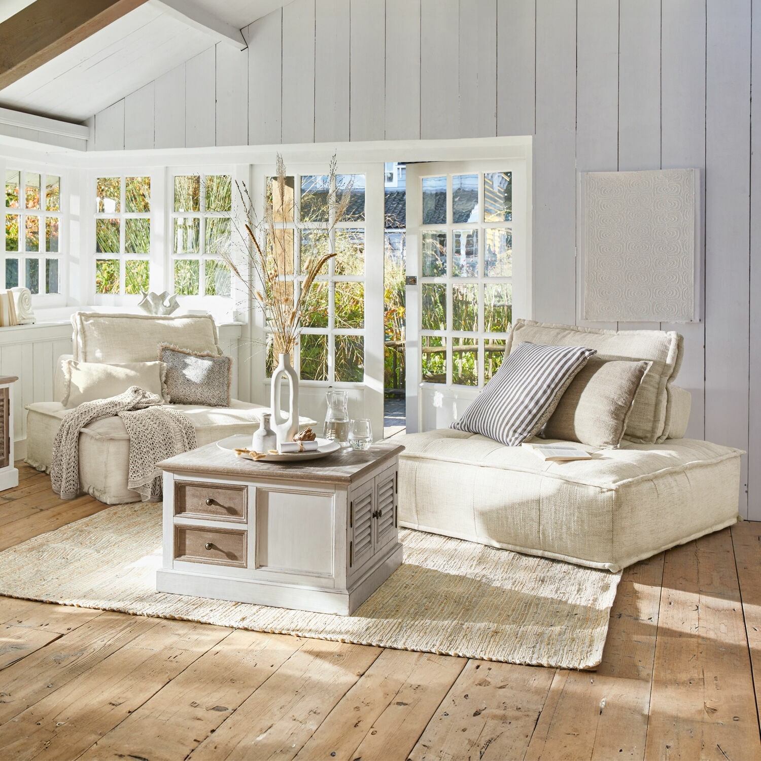 Loungesofa Tesshill leinen