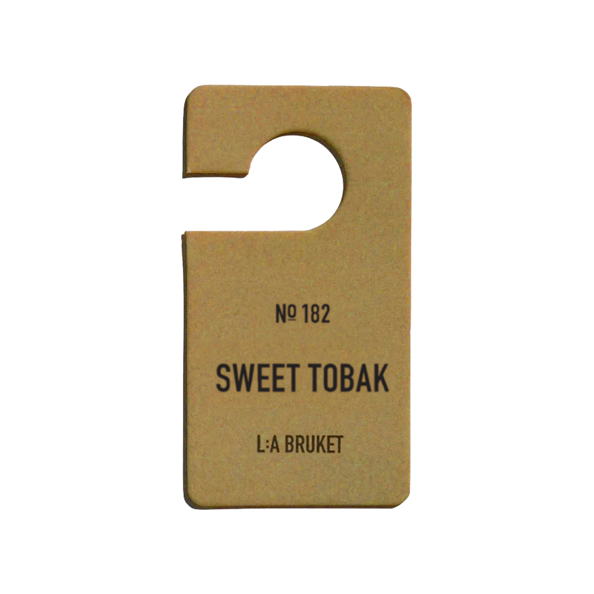 182 Sweet Tobak Fragrance Tag