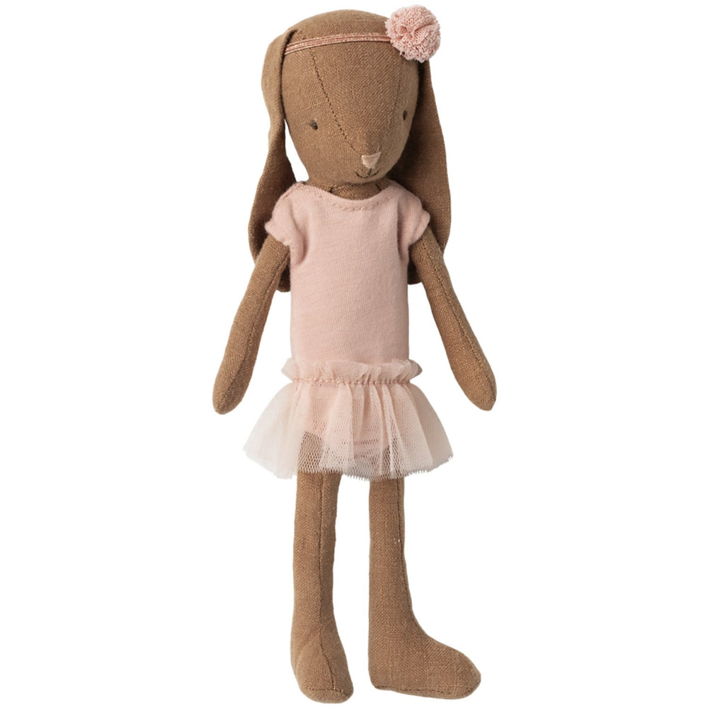 Køb Maileg Bunny Size 1, Chocolate Brown - Ballet Dragt Og Nederdel Rose