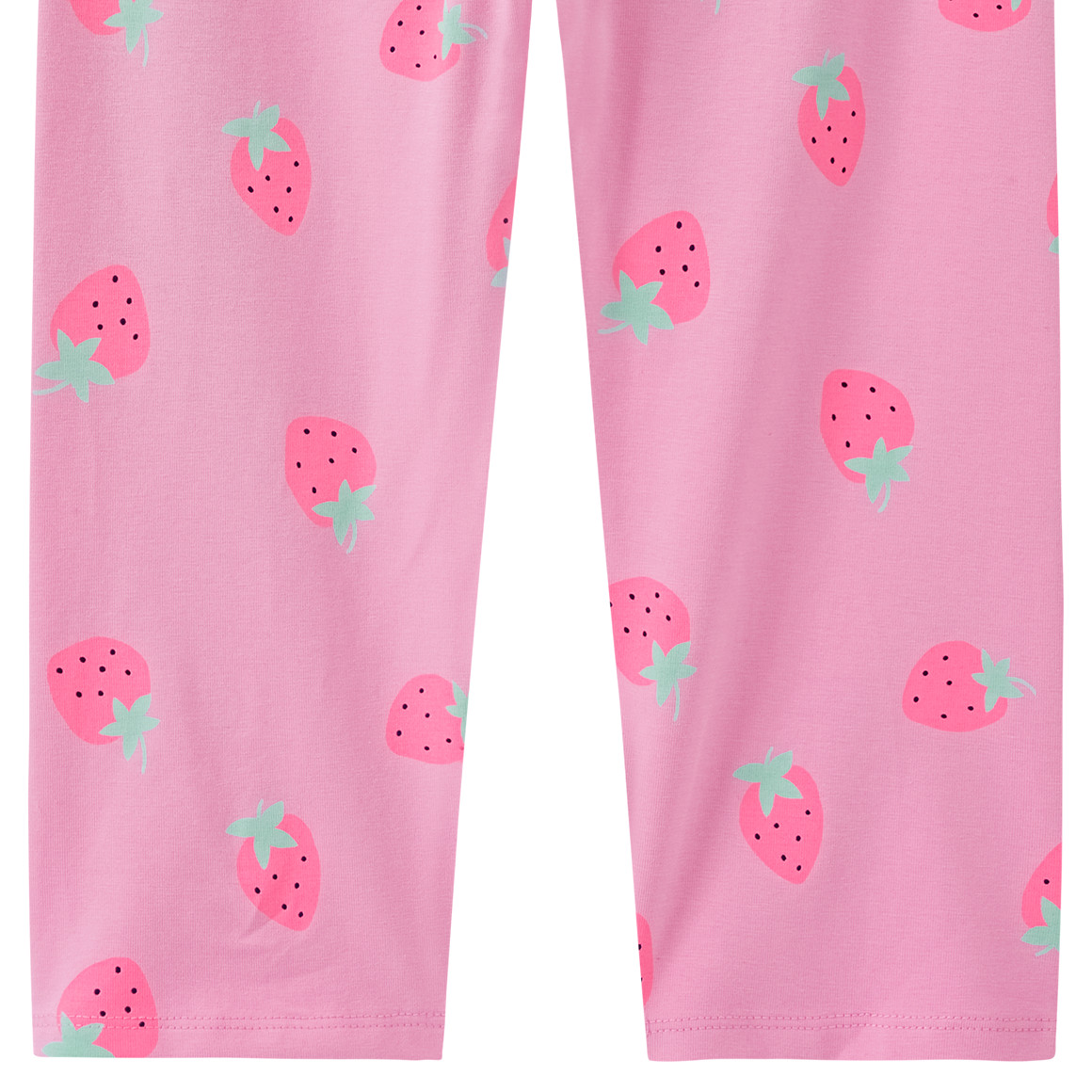 Yigga Mädchen Capri-Leggings mit Allover-Print pink / rosa