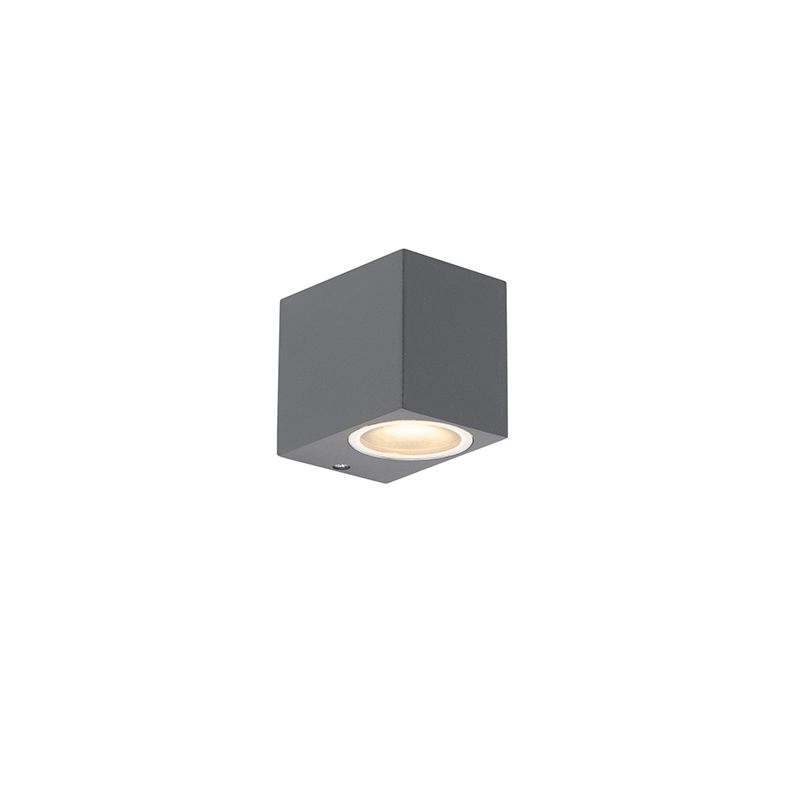 Smart wandlamp zwart incl. WiFi GU10 IP44 - Baleno