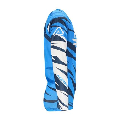 Maillot cross Acerbis MX J-WINDY FOUR VENTED 2023 - Blanc / Bleu