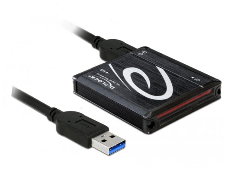 Delock Card Reader Extern 91704 All in 1 USB3.0 Card-Reader mit schneller Datenübertragung