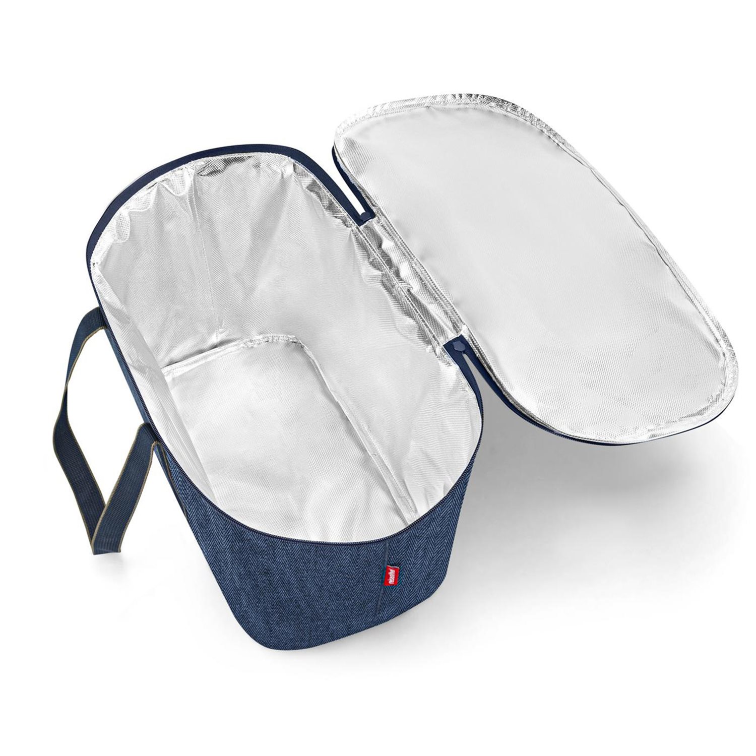 Reisenthel Shopping Coolerbag herringbone dark blue