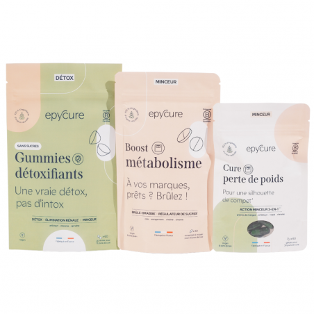 Epycure Laboratoire Pack Detox & Brûle graisse 2 mois