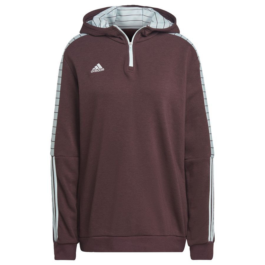 adidas Sweat à Capuche Tiro - Marron Femme