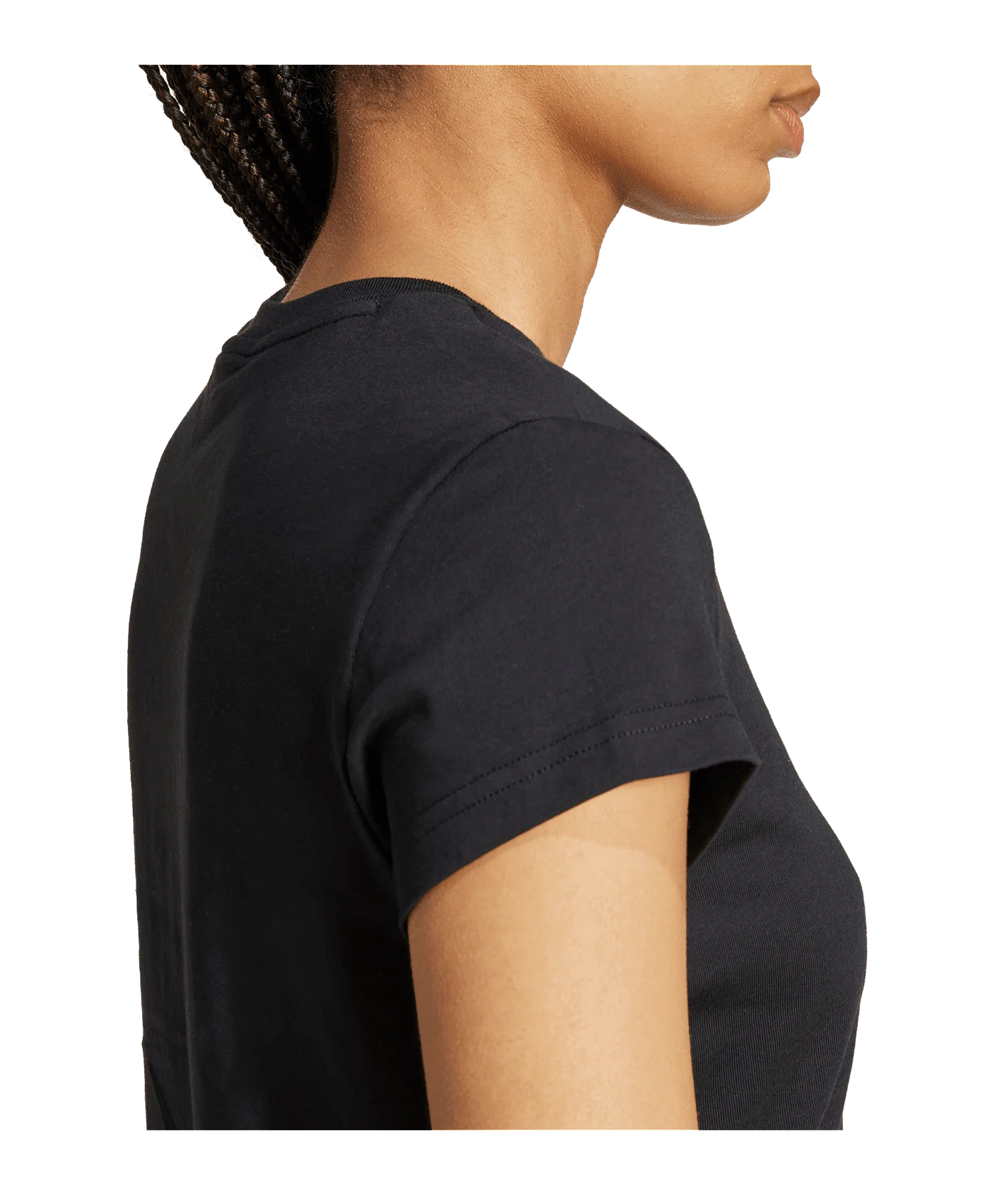 adidas Originals Essential Slim T-Shirt Damen Schwarz