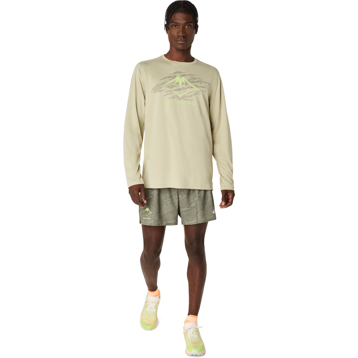 ASICS Fujitrail Logo Longsleeve T-Shirt Heren