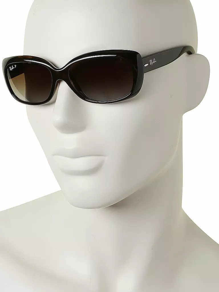 RAY BAN Sonnenbrille 4101/58 schwarz