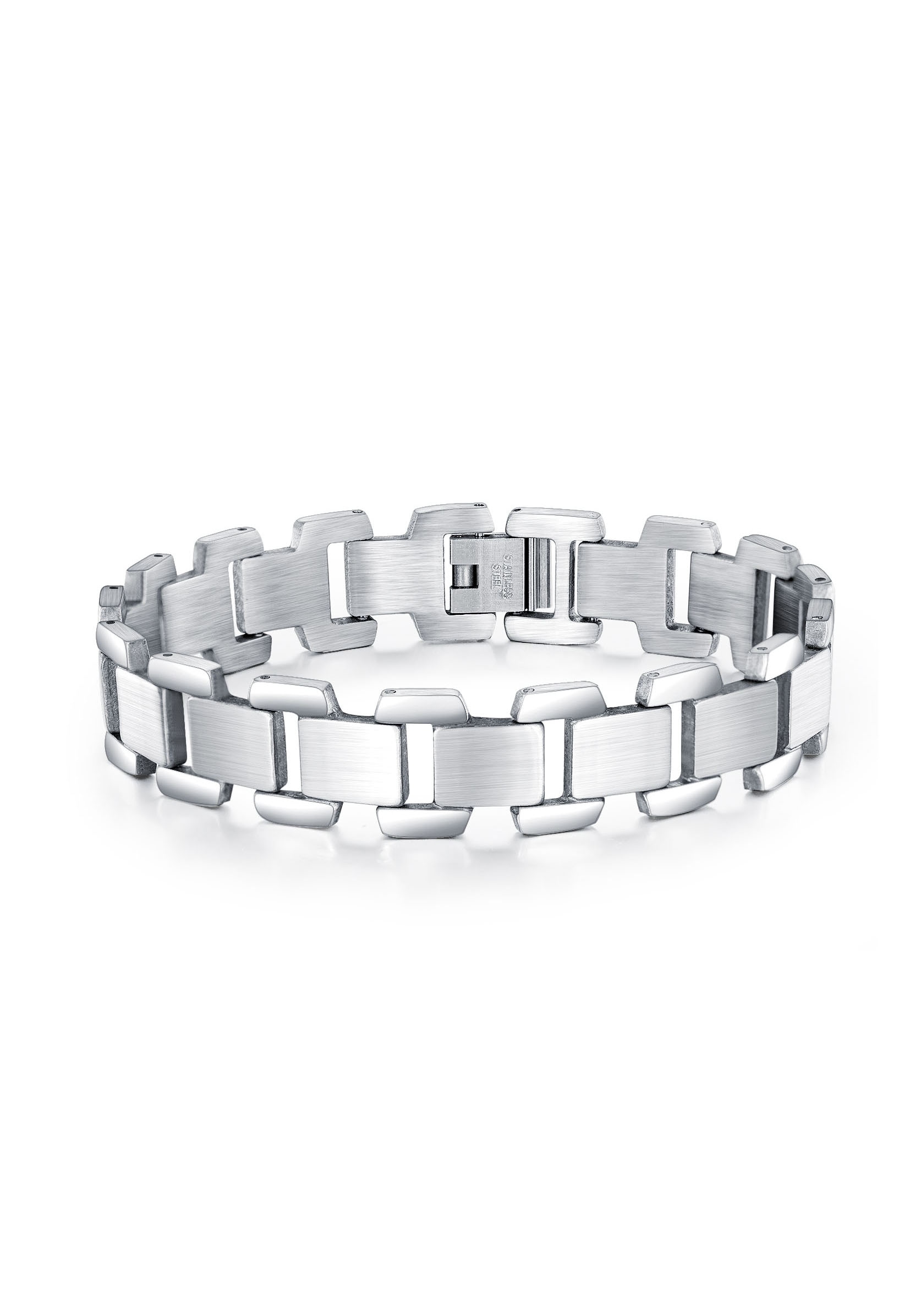 Firetti Gliederarmband »Schmuck Geschenk Classic Steel, maskulin«