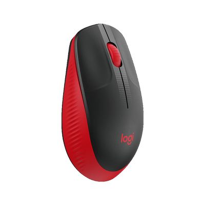 Logitech M190 - souris sans fil - rouge