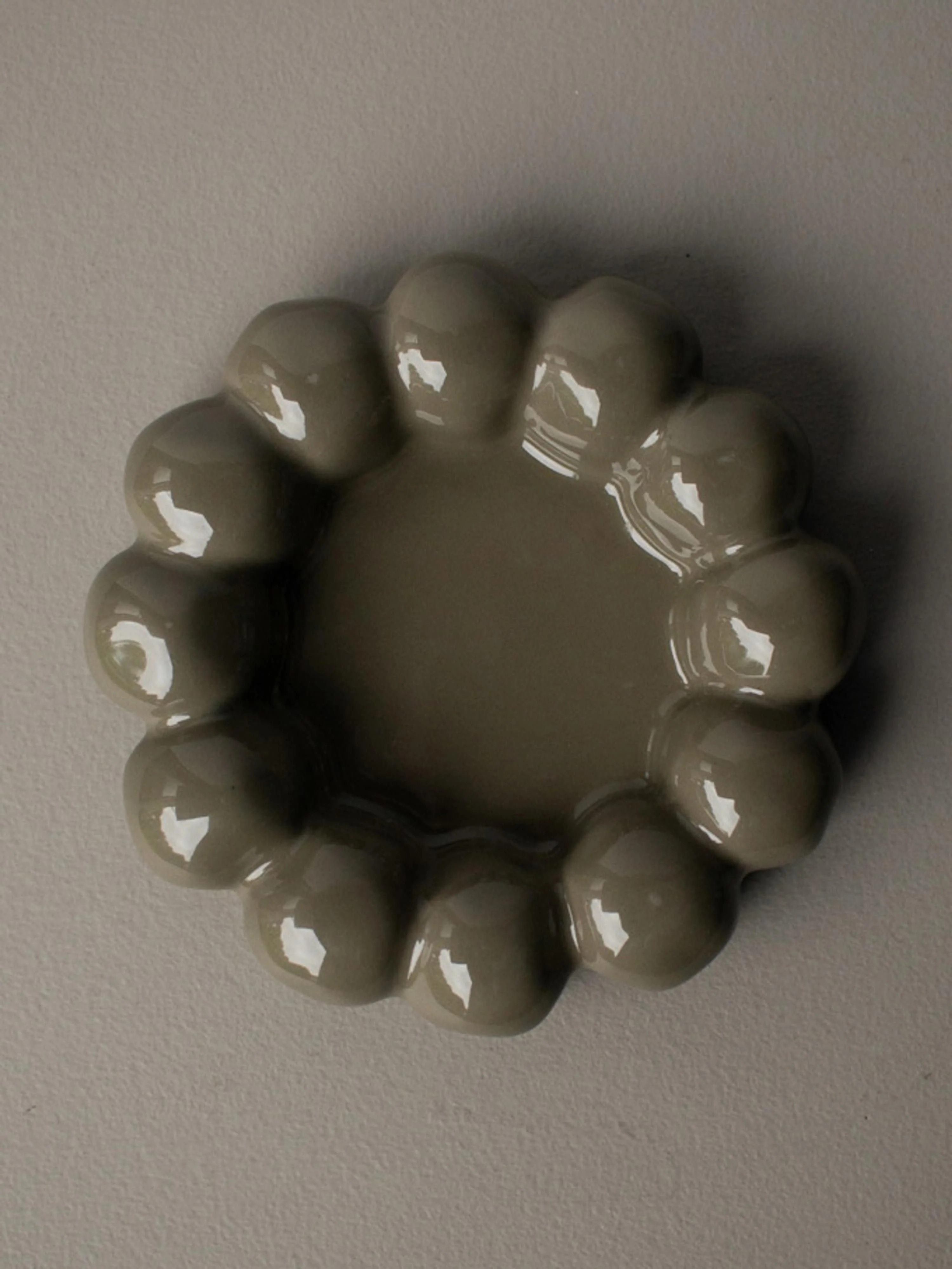 Decoratief bord Bright van keramiek
