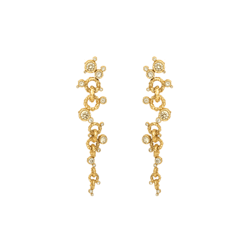 House Of Vincent Twinkle Øreringe, Gold Plated