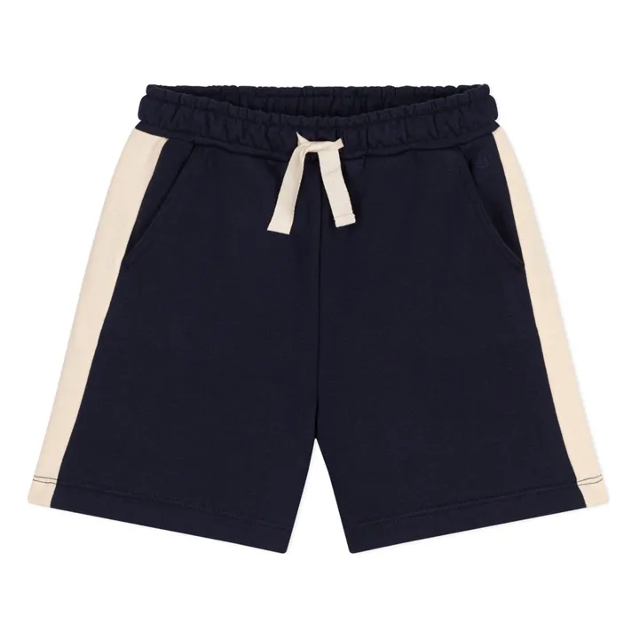 Petit Bateau Short Malcom Molleton | Bleu marine