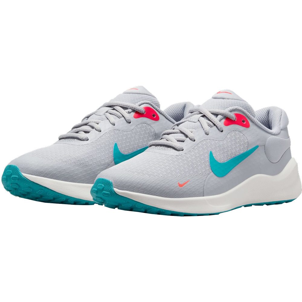 Nike Revolution 7 Laufschuhe Kinder wolf grau